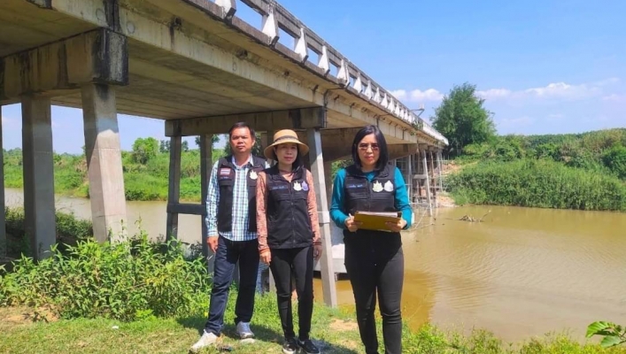 สทน.1 สอท. 2 ชร. ลงพื้นที่สำรวจการติดตามตรวจสอบและประเมินผลคุณภาพน้ำแม่น้ำโขงตามสถานีเครือข่าย MRC