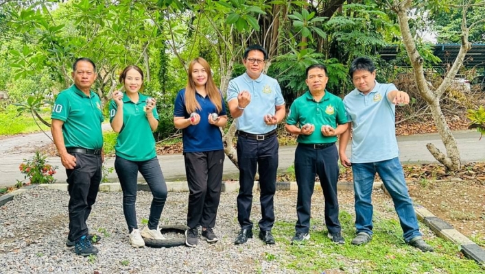 สทน.1 สอน.4 เชียงราย เล่นกีฬา ออกกำลังกาย ตามนโยบายทส.ยกกำลังเอ็กซ์