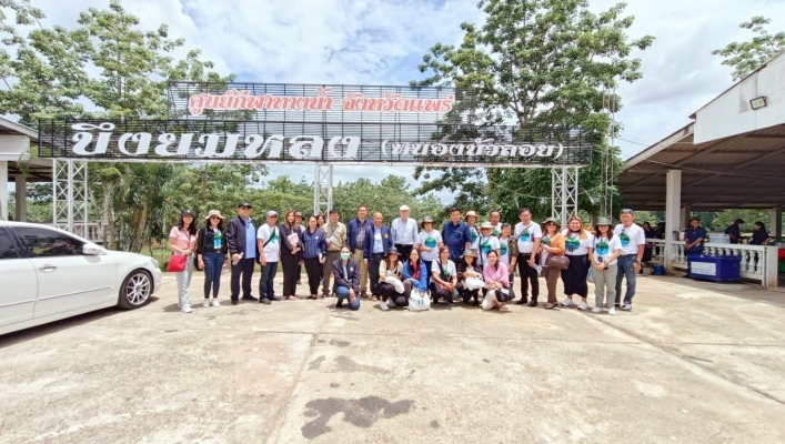 วันที่ 22 มิถุนายน 2566 สทน.9 ลงพื้นที่และเข้าร่วมประชุม แลกเปลี่ยนเรียนรู้เรื่อง การใช้มาตรการปรับตัวโดยอาศัยระบบนิเวศในการบริหารจัดการน้ำ ภายใต้โครงการ E2RB