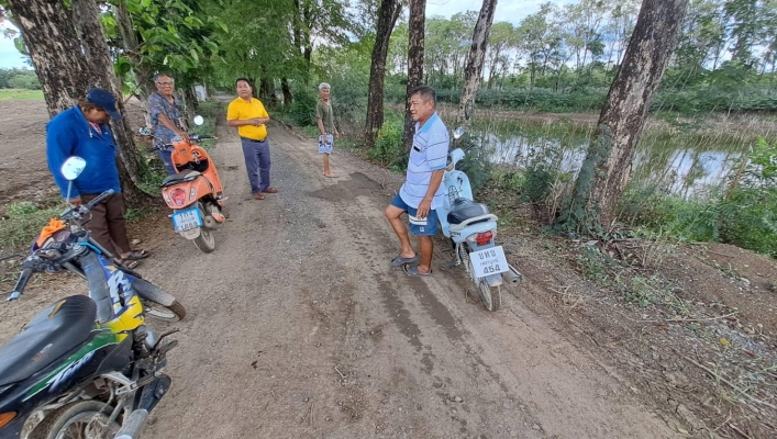 ทน.สทน.2 ลงพื้นที่ตรวจสอบความเหมาะสมโครงการระบบกระจายน้ำ ในพื้นที่ตำบลบึงกระจับ อำเภอวิเชียรบุรี  จังหวัดเพชรบูรณ์