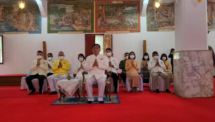 สทน.1 เข้าร่วมพิธีทำบุญตักบาตรถวายพระกุศล งานฉลองพระชนมายุ 8 รอบ 96 พรรษา สมเด็จพระอริยวงศาคตญาณ สมเด็จพระสังฆราช สกลมหาสังฆปริณายก