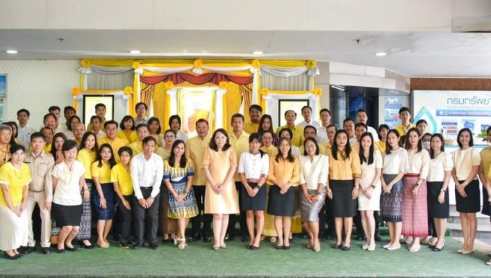 กรมทรัพยากรน้ำ ทำบุญตักบาตรถวายพระราชกุศล สมเด็จพระสังฆราช พระชนมายุ 8 รอบ