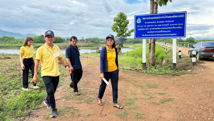 วันที่ 26 มิถุนายน 2566 สทน.9 ลงพื้นที่ติดตามประเมินผลการดำเนินงานเเละจัดเก็บข้อมูลรายได้ของกลุ่มผู้ใช้น้ำอ่างเก็บน้ำห้วยขอน ตำบลห้วยหม้าย อำเภอสอง จังหวัดแพร่