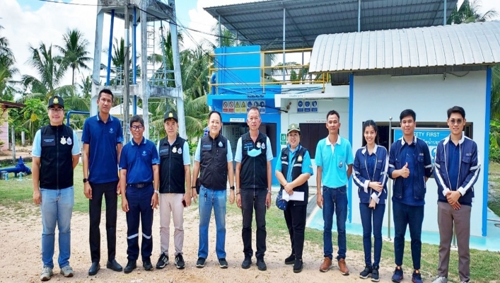 สำนักงานทรัพยากรน้ำที่ 6 ร่วมตรวจกำกับการประกอบกิจการประปาสัมปทาน ประจำปี 2566