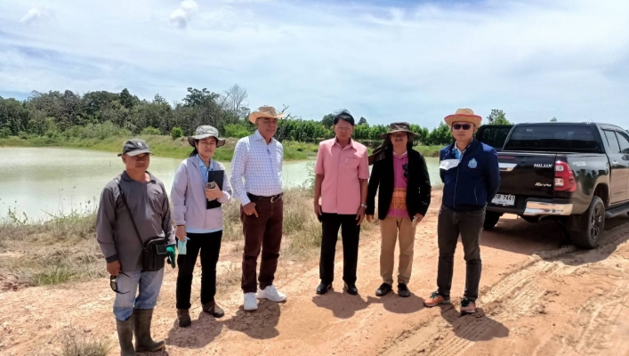 สทน.6 เข้าดำเนินการสำรวจความเหมาะสม โครงการก่อสร้างระบบกระจายน้ำบ้านตาพระยา