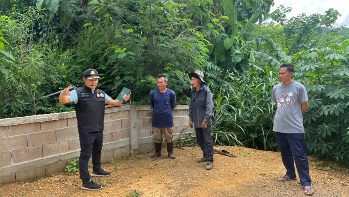สทน.1 สำรวจพื้นที่เพื่อหาแนวทางแก้ไขปัญหาความเดือดร้อนด้านน้ำให้กับประชาชน จังหวัดลำปาง