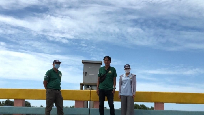 สทน.7 ลงพื้นที่ตรวจสอบ และบำรุงรักษาสถานีโทรมาตร (Telemetering) ลุ่มน้ำท่าจีน และระบบส่งสัญญาณภาพ (CCTV) ในเขตพื้นที่จังหวัดนครปฐม จังหวัดสมุทรสาคร