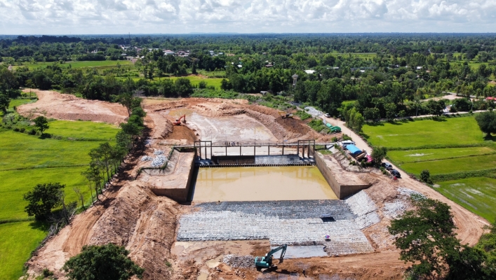 สทน.11 การตรวจราชการ รอบที่ 2 ประจำปีงบประมาณ พ.ศ.2566 ของหัวหน้าผู้ตรวจราชการกรมทรัพยากรน้ำ  (นางสาวอมรรัตน์ พุ่มศรีพักตร์) เเละคณะ