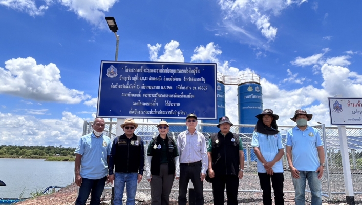 สทน.11 การตรวจราชการ รอบที่ 2 ประจำปีงบประมาณ พ.ศ.2566 ของหัวหน้าผู้ตรวจราชการกรมทรัพยากรน้ำ  (นางสาวอมรรัตน์ พุ่มศรีพักตร์) เเละคณะ