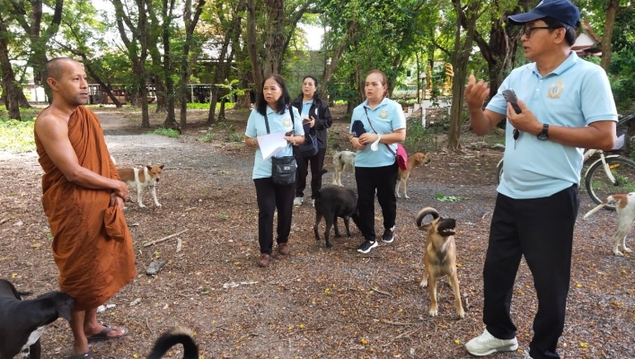 สทน.2 สำรวจสภานภาพพื้นที่ชุ่มน้ำระดับชาติเขตห้ามล่าสัตว์ป่าวัดตาลเอน จังหวัดพระนครศรีอยุธยา