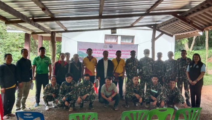 สทน.7 รับฟังความคิดเห็นของประชาชนฯ และชี้แจงแปลนโครงการอนุรักษ์ฟื้นฟูแหล่งน้ำพร้อมระบบกระจายน้ำสนับสนุนหน่วยพิทักษ์ป่าตะเคียนทอง เขตรักษาพันธุ์สัตว์ป่าทุ่งใหญ่นเรศวรด้านตะวันตก