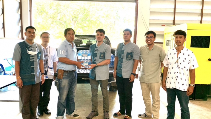 สทน.1 มอบน้ำดื่มสนับสนุนกิจกรรมหน่วยงาน ทส. ในพื้นที่ จ.ลำปาง