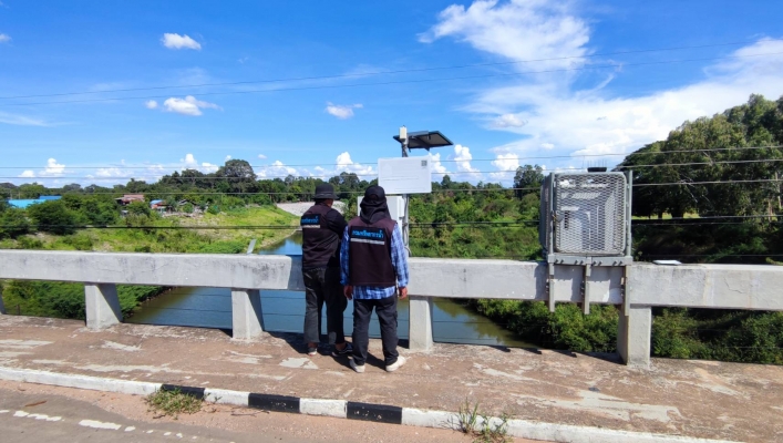 สทน.4 ออกปฏิบัติงานตรวจสอบและบำรุงรักษาสถานีสนามระบบตรวจวัดสภาพน้ำทางไกลอัตโนมัติลุ่มน้ำชี (Telemetering) และสถานี CCTV