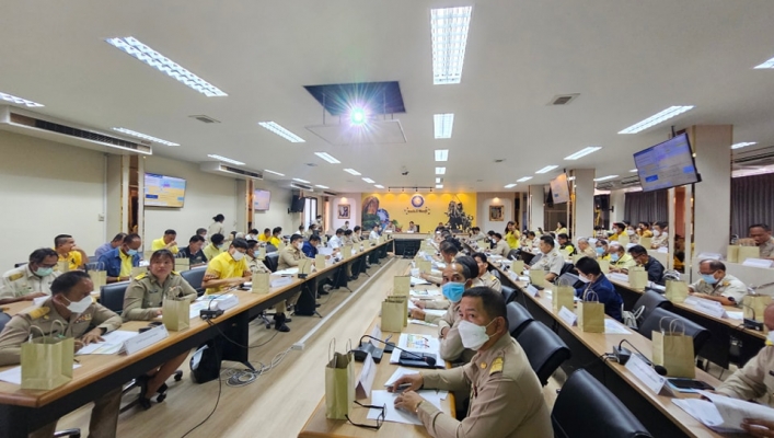 สทน.6 โดยส่วนอนุรักษ์ทรัพยากรน้ำที่ 3 จันทบุรี  เข้าร่วมประชุมหารือเพื่อพิจารณาจัดทำโครงการพัฒนาแหล่งน้ำและระบบกระจายน้ำเพื่อการเกษตร ภายใต้แผนปฏิบัติราชการประจำปีของจังหวัดจันทบุรี ประจำปีงบประมาณ พ.ศ.2568