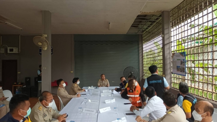 สทน.6 เข้าร่วมประชุมและลงพื้นที่เตรียมความพร้อมรับสถานการณ์ อุทกภัยในช่วงฤดูฝน ปี 2566