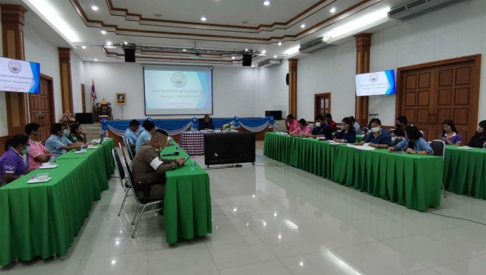 สทน.7 ประชุมเพื่อปรึกษาหารือ การประชาสัมพันธ์โครงการก่อสร้างระบบส่งน้ำภายในตำบลพลับพลาไชย