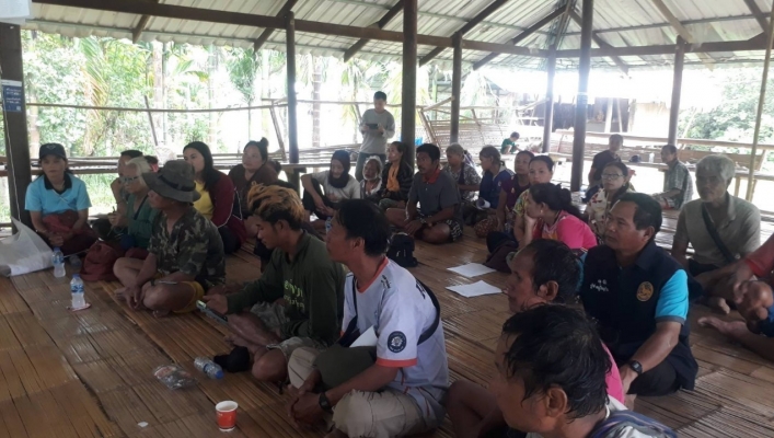 สทน.7 การจัดตั้งกลุ่มผู้ใช้น้ำบ้านบางกลอย