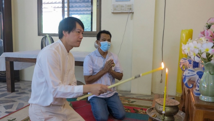 สทน.7 จัดกิจกรรมทำบุญถวายเทียนพรรษา