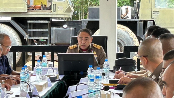 สทน.1 สอน.3 กำแพงเพชร  เข้าร่วมประชุมติดตามความก้าวหน้าการดำเนินงาน ศูนย์พัฒนาโครงการหลวงเลอตอ