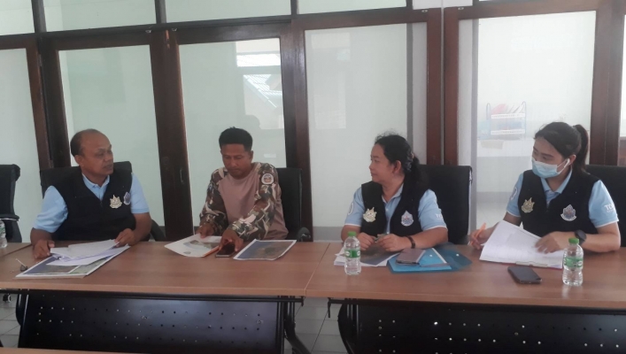 สทน.7 ลงพื้นที่ประสานเจ้าหน้าที่อุทยานแห่งชาติเขาสามร้อยยอด หน่วยงานราชการและผู้เกี่ยวข้องในพื้นที่อำเภอสามร้อยยอดและอำเภอกุยบุรี