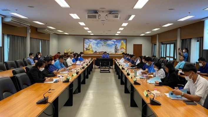 สทน.1 ส่วนพัฒนาและฟื้นฟูแหล่งน้ำ ร่วมประชุมคณะทำงานส่งเสริมพัฒนาอาชีพและการตลาด ภายใต้คณะอนุกรรมการนโยบายที่ดินจังหวัด (คทช.จังหวัด) จังหวัดลำพูน