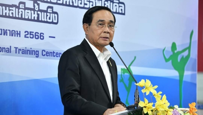 อัพไซเคิล ลดขยะพลาสติก นายกรัฐมนตรี เปิด “โครงการพัฒนาพื้นยางและเฟอร์นิเจออัพไซเคิล สนามกีฬาลานสเก็ตน้ำแข็ง ไอวิส อินเตอร์เนชั่นแนล เทรนนิ่ง เซ็นเตอร์”