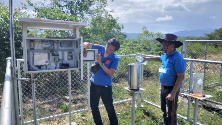 สทน.7 ลงพื้นที่ตรวจสอบ ซ่อมแซม ปรับปรุง และบำรุงรักษาสถานีเตือนภัยล่วงหน้า (Early Warning) น้ำท่วมฉับพลัน - ดินถล่ม ในเขตพื้นที่จังหวัดเพชรบุรี และจังหวัดประจวบคีรีขันธ์
