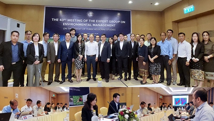 กรมทรัพยากรน้ำ เข้าร่วมการประชุมกลุ่มผู้ชำนาญการด้านการจัดการสิ่งแวดล้อม ครั้งที่ 43 ณ สปป.ลาว