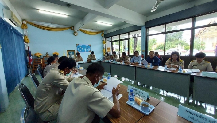 สทน.7 ประชุมชี้แจงรายละเอียดโครงการการก่อสร้างระบบกระจายน้ำด้วยพลังงานแสงอาทิตย์จากแหล่งน้ำลำสมุห์