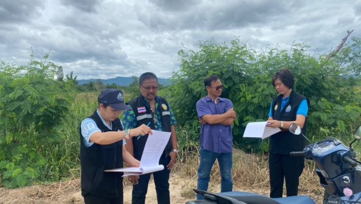 สทน.7 ลงพื้นที่สำรวจความเหมาะสมเบื้องต้นโครงการอนุรักษ์ฟื้นฟูแหล่งน้ำตามคำขอ