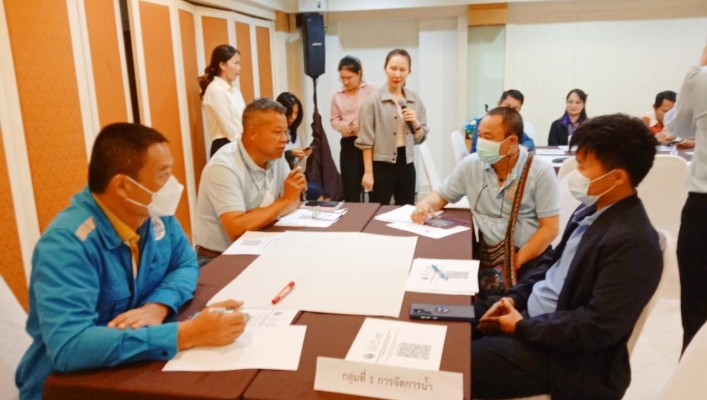 สทน.1 สอน.3 กำแพงเพชร เข้าร่วมประชุมรับฟังความเห็นเพื่อจัดทำรายงานสภาพการณ์ความเสี่ยง จากการเปลี่ยนแปลงสภาพภูมิอากาศ (Risk Profile)