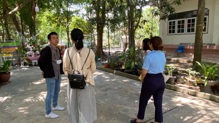สทน.7 ลงพื้นที่ประสานและติดตามข้อมูล การรื้อถอน ระบบประปาหมู่บ้านที่ชำรุด