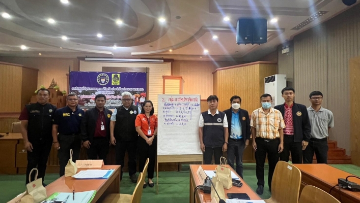 สทน.7 ร่วมการฝึกศูนย์บัญชาการเหตุการณ์จังหวัด ประจำปีงบประมาณ พ.ศ. 2566 กรณีอุทกภัย