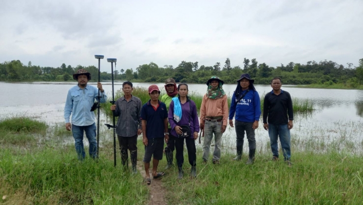 สทน.11 สำรวจโครงการอนุรักษ์ฟื้นฟูแหล่งน้ำห้วยจาน พร้อมระบบกระจายน้ำด้วยพลังงานแสงอาทิตย์