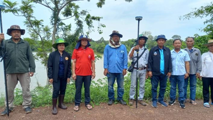 สทน.11 สำรวจโครงการอนุรักษ์ฟื้นฟูแหล่งน้ำสระหนองมุที พร้อมระบบกระจายน้ำด้วยพลังงานแสงอาทิตย์