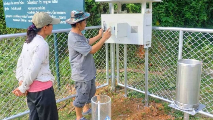 สทน.1 สอท.1 เชียงใหม่ ติดตาม ตรวจสอบ ซ่อมแซม ปรับปรุง บำรุงรักษา สถานีเตือนภัยล่วงหน้า (Early Warning)