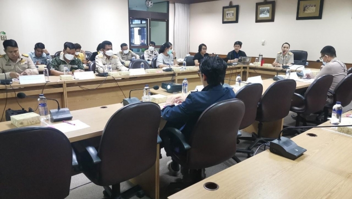 สทน.7 ประชุมเพื่อประเมินสภาพการณ์ความเสี่ยงจากการเปลี่ยนแปลงสภาพภูมิอากาศของจังหวัดสุพรรณบุรี