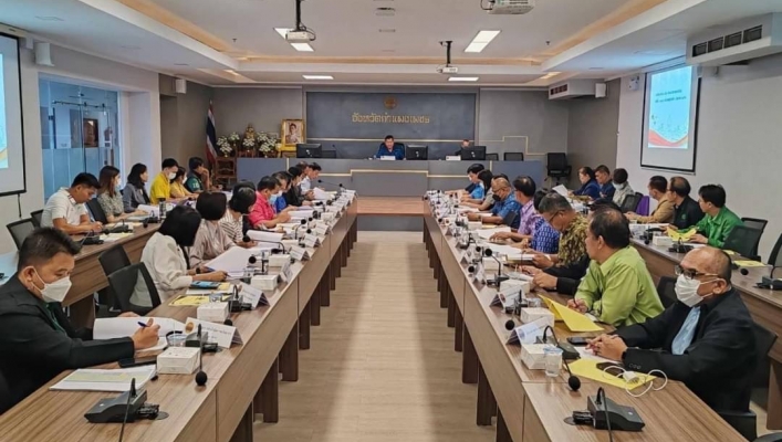 สทน.1 สอน.3 กำแพงเพชร เข้าร่วมประชุมอนุกรรมการนโยบายที่ดินจังหวัด (คทช.จังหวัด) ครั้งที่ 2/2566