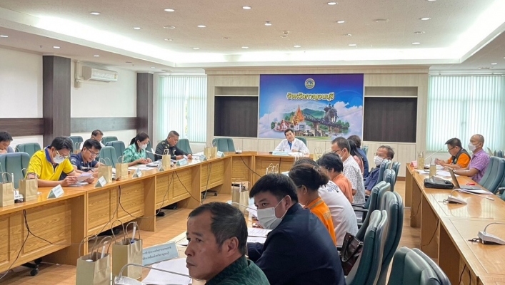 สทน.7 ประชุมคณะอนุกรรมการทรัพยากรน้ำจังหวัดกาญจนบุรี