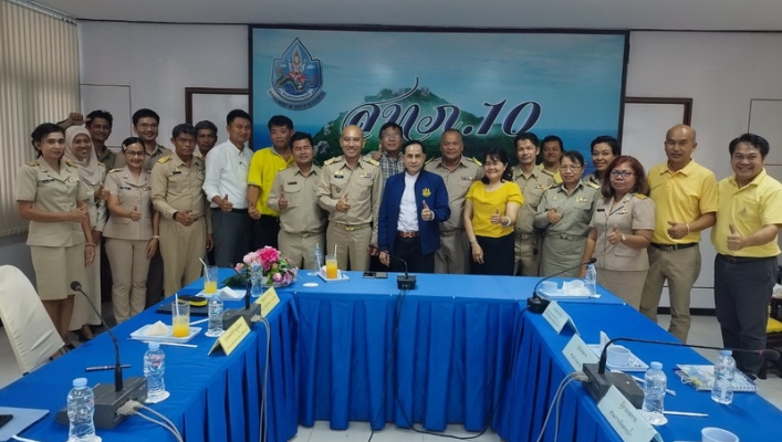 สทน.10 ให้การต้อนรับ ผอ.สทนช.4 ในโอกาสมาเยี่ยมและพบปะเจ้าหน้าที่ฯ สทน.10