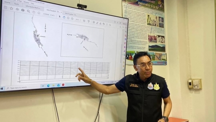 สทน.1 ส่วนสำรวจและออกแบบ เตรียมควาพร้อมโครงการปรับปรุงฟื้นฟูพื้นที่ป่าต้นน้ำ