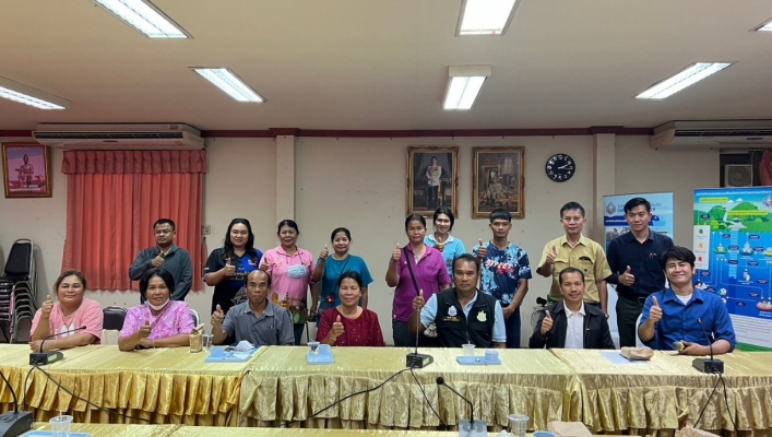สทน.11 ศูนย์สำรวจอุทกวิทยาอุบลราชธานี (ส่วนอุทกวิทยา ) อบรมเครือข่ายสถานีเตือนภัยน้ำท่วม-ดินถล่ม (Early Warning)