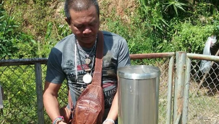 สทน.10 ตรวจสอบระบบการจัดเก็บข้อมูลน้ำฝน ซ่อมแซม บำรุงรักษาสถานีเตือนภัยล่วงหน้า EWS.พื้นที่ จ.ชุมพร