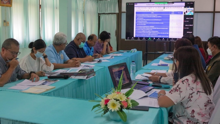 ​สทน.7 ประชุมการกำหนดและถ่ายทอดค่าเป้าหมายระดับองค์กรสู่ระดับหน่วยงาน ประจำปีงบประมาณ พ.ศ.2567 และประชุมคณะทำงานการควบคุมภายในของสำนักงานทรัพยากรน้ำที่ 7