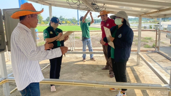 สทน.7 ลงพื้นที่สำรวจตรวจสอบเพื่อซ่อมแซมปรับปรุงโครงการแหล่งน้ำของกรมทรัพยากรน้ำ