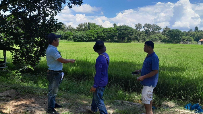 สทน.1 สอน.1 ลำปาง สำรวจและตรวจสอบเพื่อซ่อมเเซมและปรับปรุงโครงการแหล่งน้ำของกรมทรัพยากรน้ำ