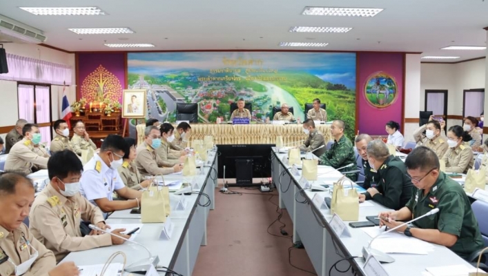 สทน.1 สอน.3 กำแพงเพชร ประชุมคณะกรมการจังหวัดตาก และหัวหน้าส่วนราชการประจำจังหวัดตาก ครั้งที่ 10 /2566   ประจำเดือนตุลาคม 2566