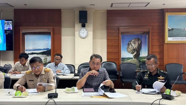 สทน.10 ประชุมคณะอนุกรรมการทรัพยากรน้ำจังหวัดสุราษฎร์ธานี ครั้งที่ 2/2566