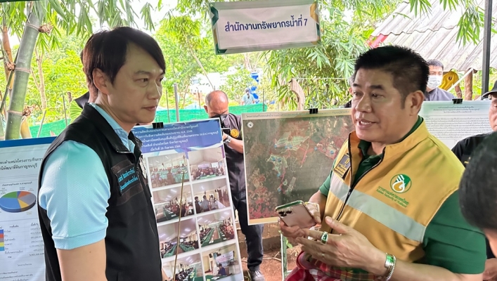 ​สทน.7 ร่วมลงพื้นที่การตรวจราชการของรัฐมนตรีว่าการกระทรวงเกษตรและสหกรณ์