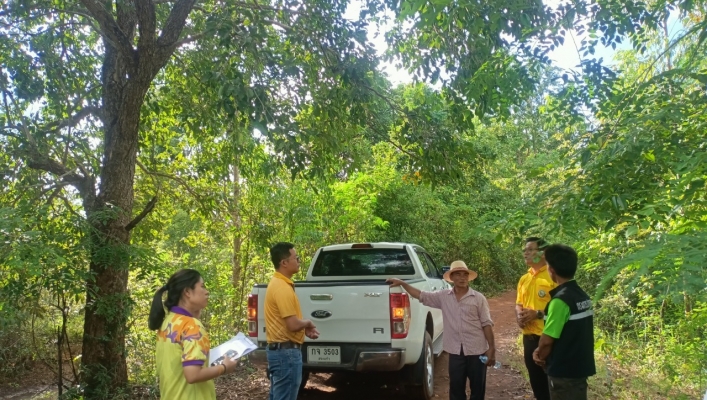 สทน.6 เข้าดำเนินการสำรวจความเหมาะสมในพื้นที่บ้านกุดผือ